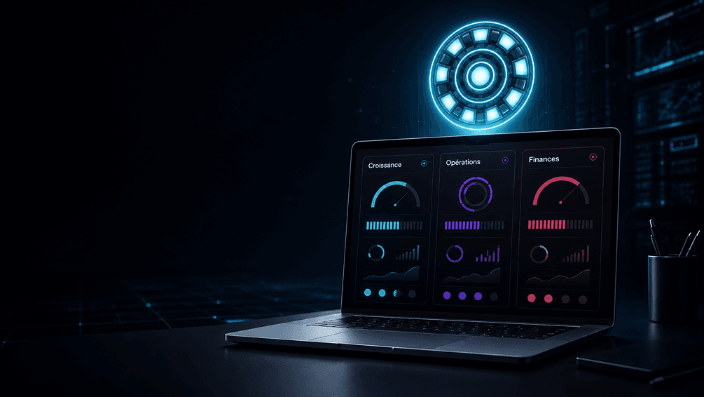 Aperçu Gumroad du cockpit Ondau Executive OS